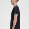Herren-T-Shirt mit zwei Streifen