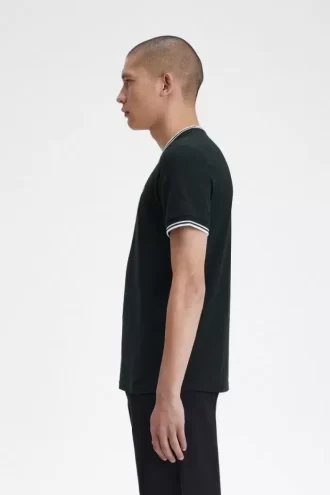 Herren-T-Shirt mit zwei Streifen