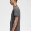 Herren-T-Shirt mit zwei Streifen