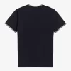 Herren-T-Shirt mit zwei Streifen