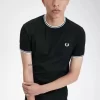 Herren-T-Shirt mit zwei Streifen