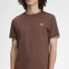 Herren-T-Shirt mit zwei Streifen