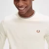 Herren-T-Shirt mit zwei Streifen