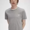 Herren-T-Shirt mit zwei Streifen