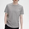 Herren-T-Shirt mit zwei Streifen