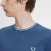 Herren-T-Shirt mit zwei Streifen