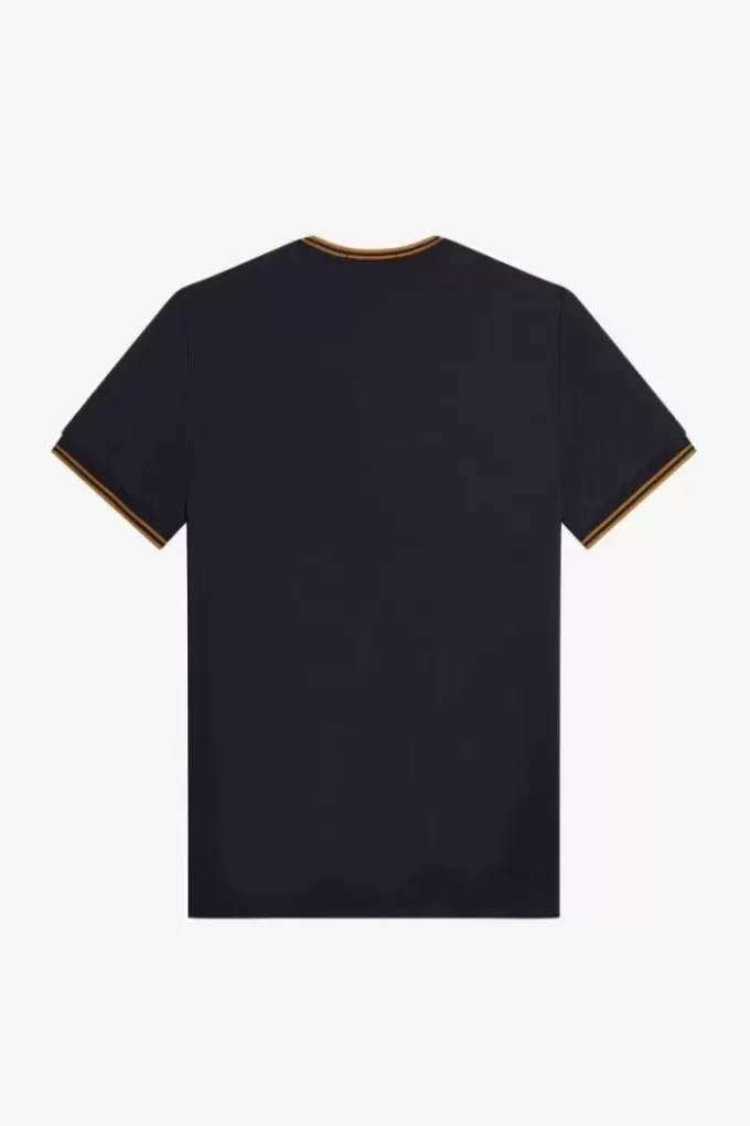 Herren-T-Shirt mit zwei Streifen