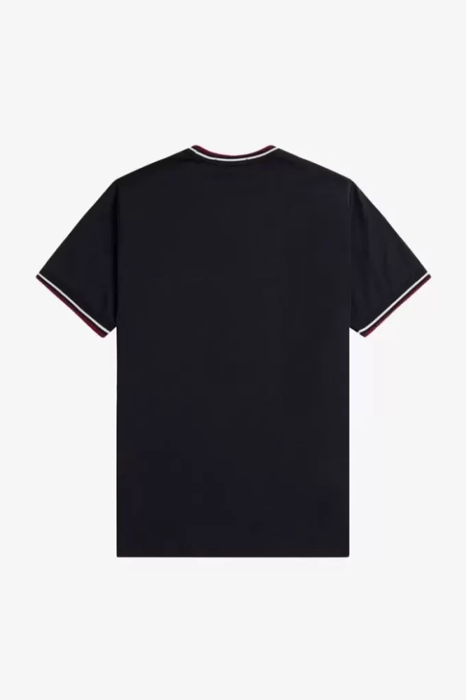 Herren-T-Shirt mit zwei Streifen