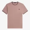 Herren-T-Shirt mit zwei Streifen