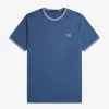 Herren-T-Shirt mit zwei Streifen