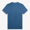 Herren-T-Shirt mit zwei Streifen