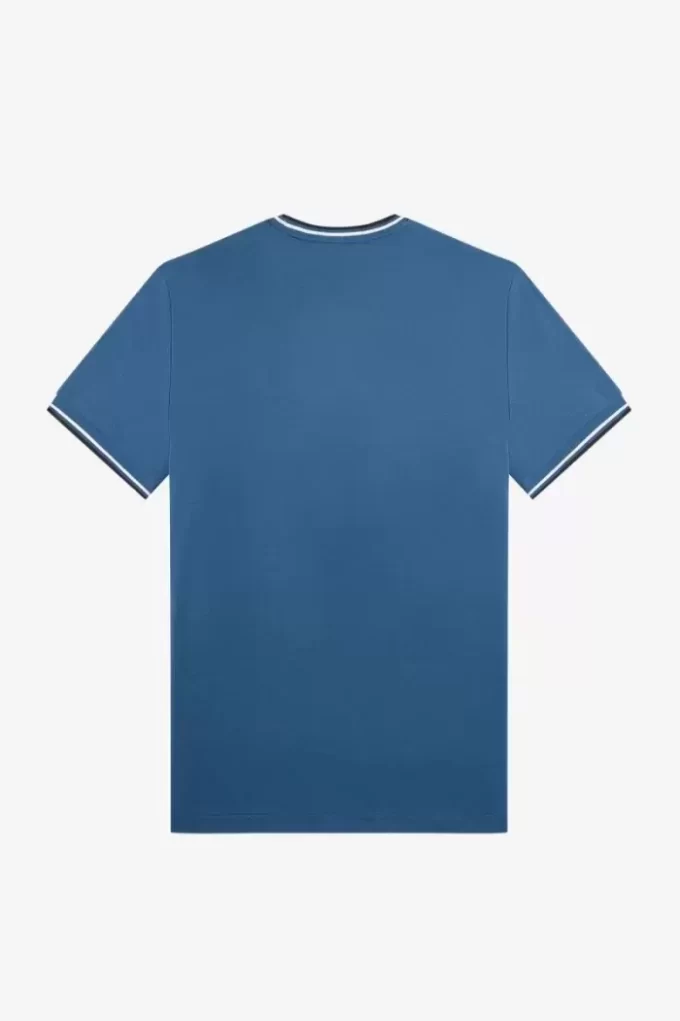 Herren-T-Shirt mit zwei Streifen