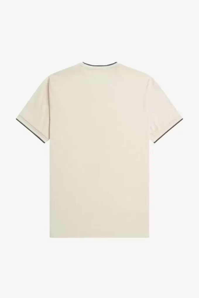 Herren-T-Shirt mit zwei Streifen