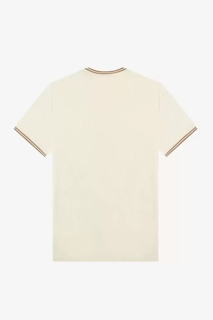 Herren-T-Shirt mit zwei Streifen