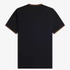 Herren-T-Shirt mit zwei Streifen
