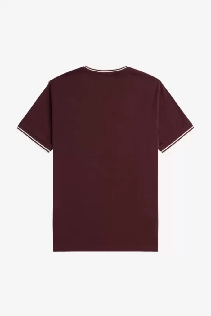 Herren-T-Shirt mit zwei Streifen