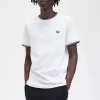 Herren-T-Shirt mit zwei Streifen