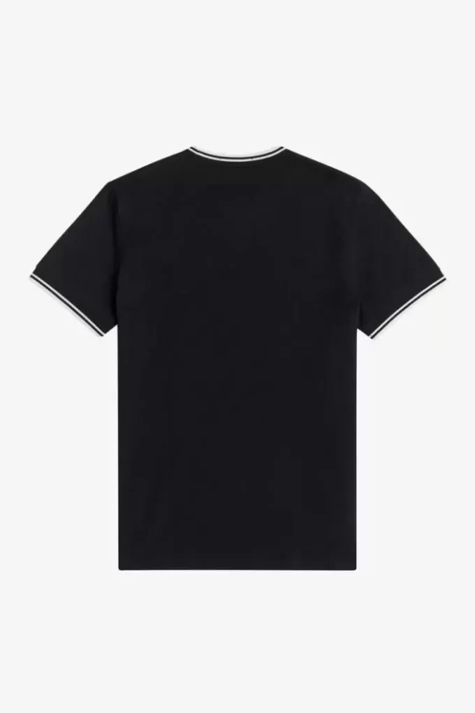 Herren-T-Shirt mit zwei Streifen