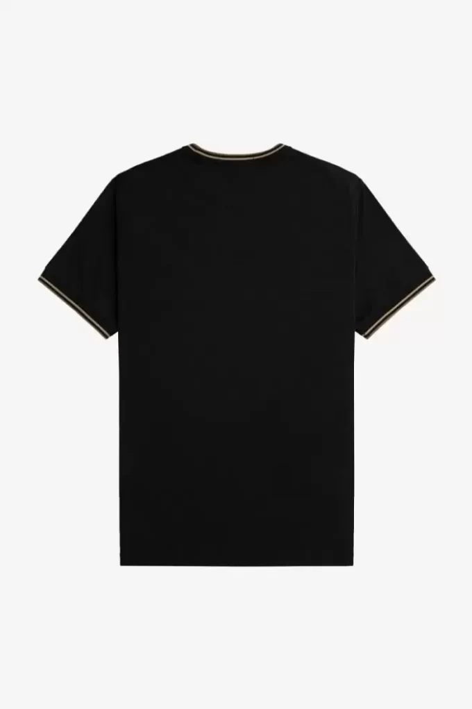 Herren-T-Shirt mit zwei Streifen
