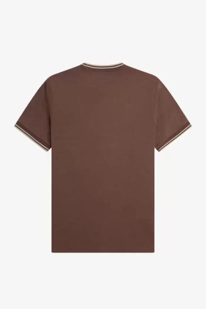 Herren-T-Shirt mit zwei Streifen