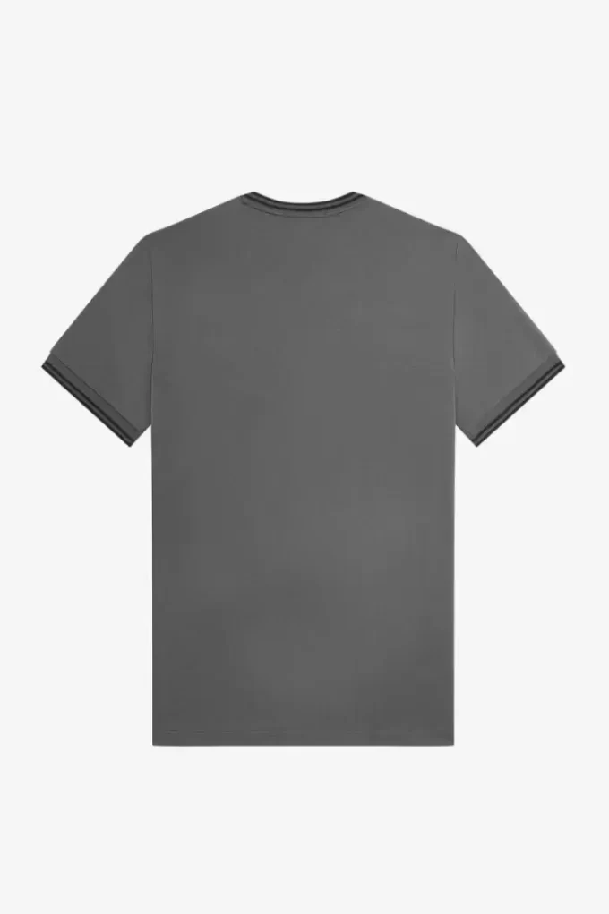 Herren-T-Shirt mit zwei Streifen