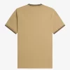 Herren-T-Shirt mit zwei Streifen