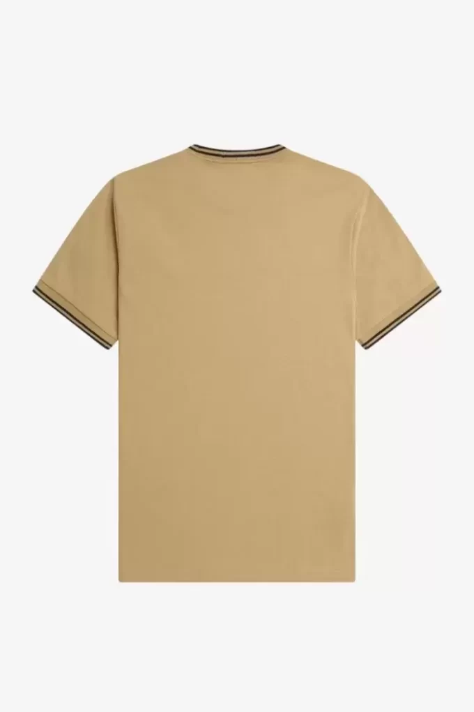 Herren-T-Shirt mit zwei Streifen