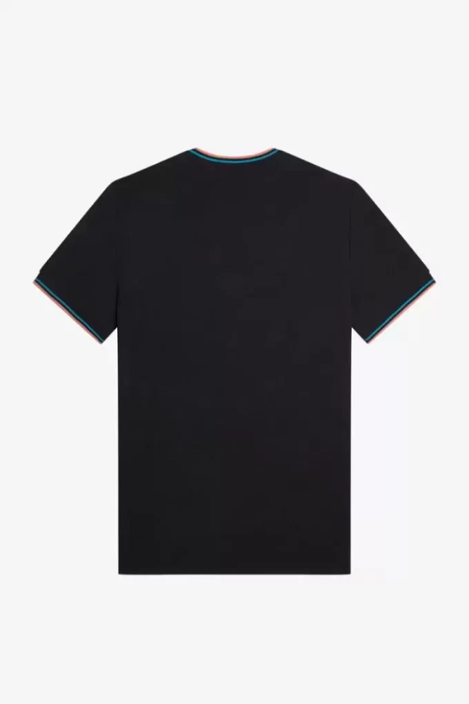 Herren-T-Shirt mit zwei Streifen