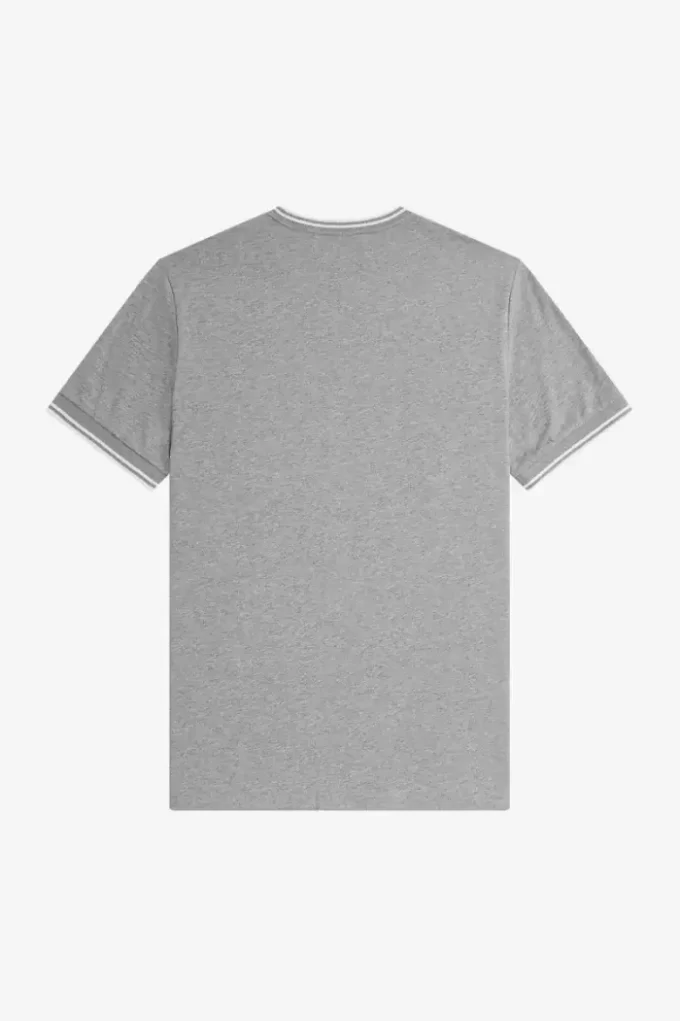 Herren-T-Shirt mit zwei Streifen