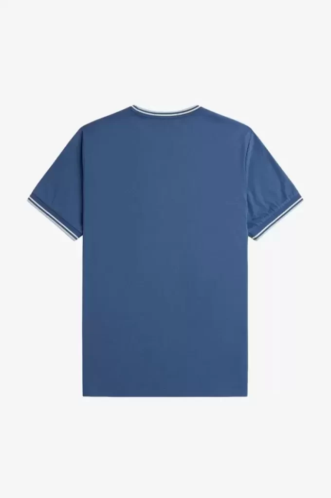 Herren-T-Shirt mit zwei Streifen