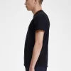 Herren-T-Shirt mit zwei Streifen