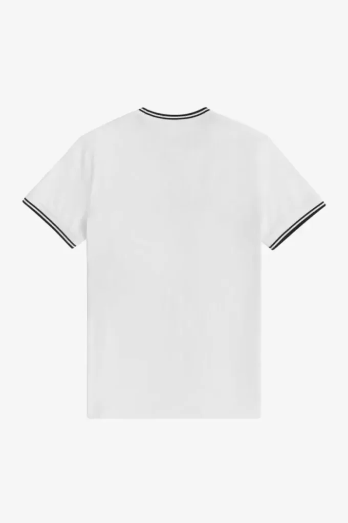 Herren-T-Shirt mit zwei Streifen