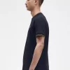Herren-T-Shirt mit zwei Streifen