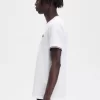 Herren-T-Shirt mit zwei Streifen