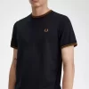 Herren-T-Shirt mit zwei Streifen
