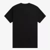 Herren-T-Shirt mit zwei Streifen und Tasche