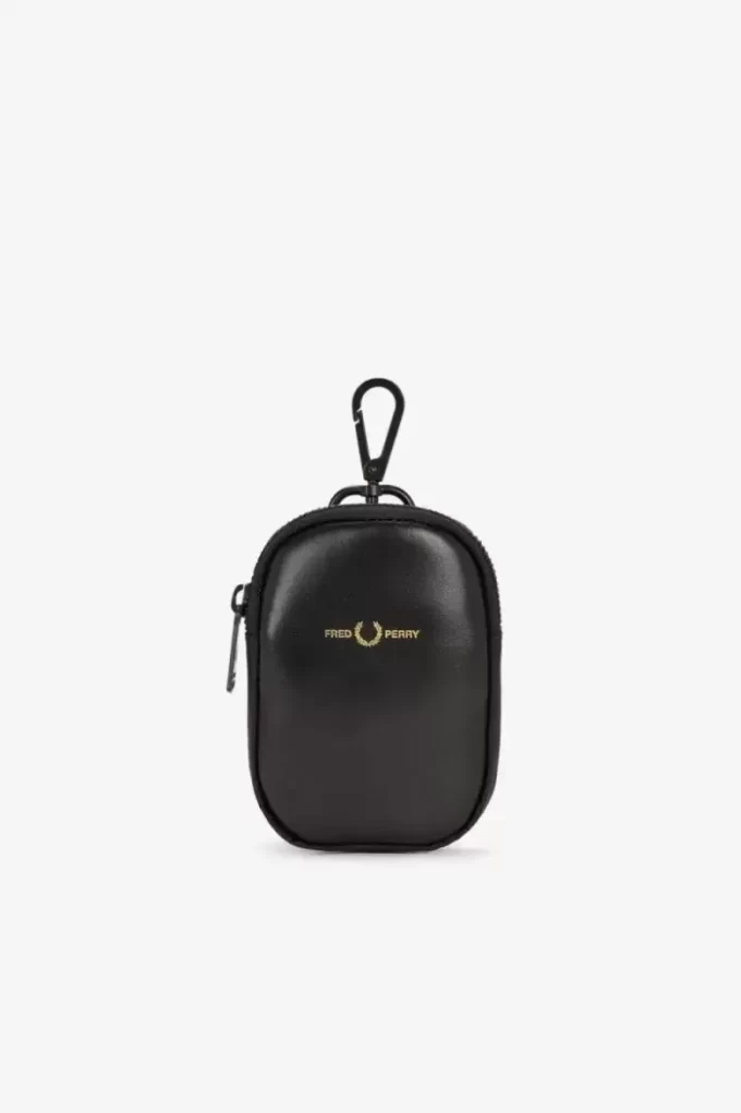 Herrenbrieftasche aus Nylon-Twill-Leder