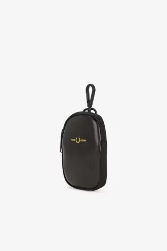 Herrenbrieftasche aus Nylon-Twill-Leder