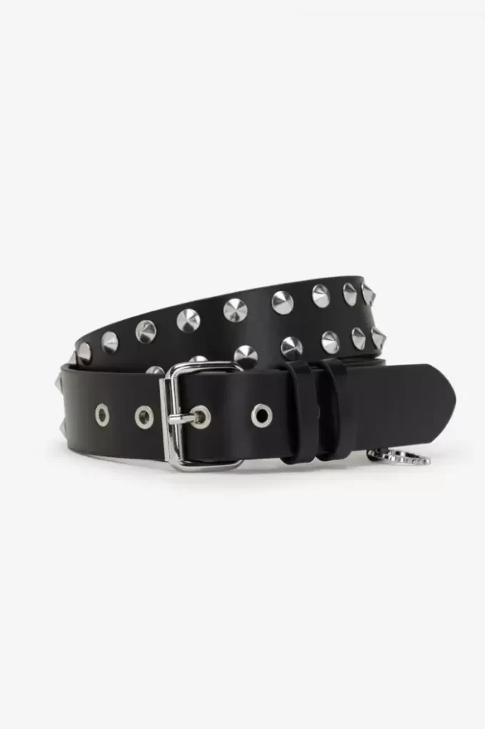 Herrengürtel aus Leder mit Nieten