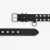 Herrengürtel aus Leder mit Nieten