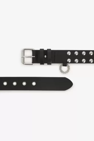 Herrengürtel aus Leder mit Nieten