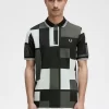 Herrenhemd mit Pixel-Print