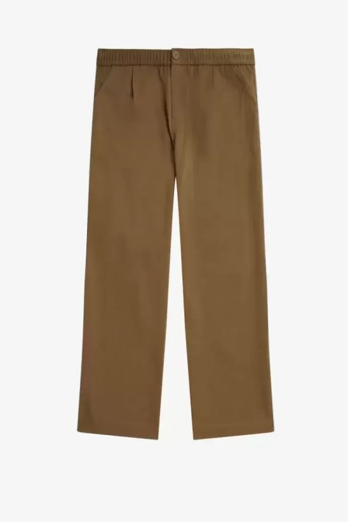 Herrenhose mit weitem Bein und Kordelzug