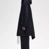 Herrenparka mit bedrucktem Patch