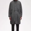 Herrenparka mit geradem Saum