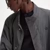 Herrenparka mit geradem Saum