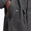 Herrenparka mit geradem Saum