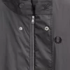 Herrenparka mit geradem Saum