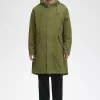 Herrenparka mit Kunstfellfutter