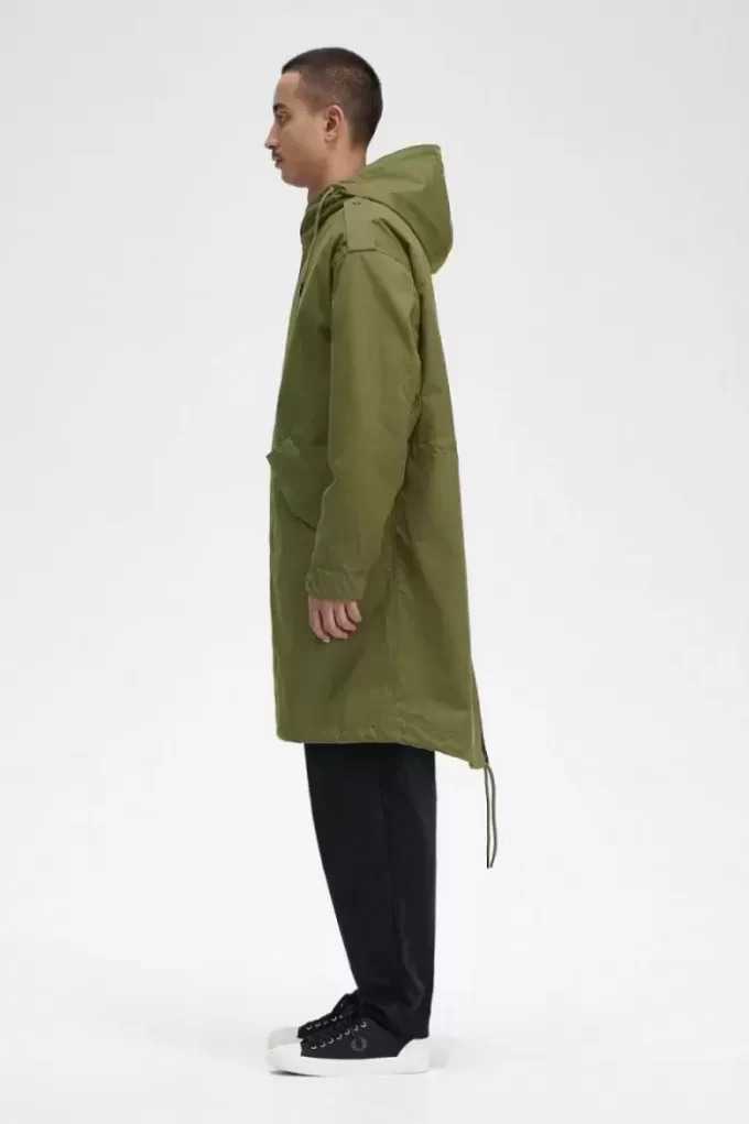 Herrenparka mit Kunstfellfutter
